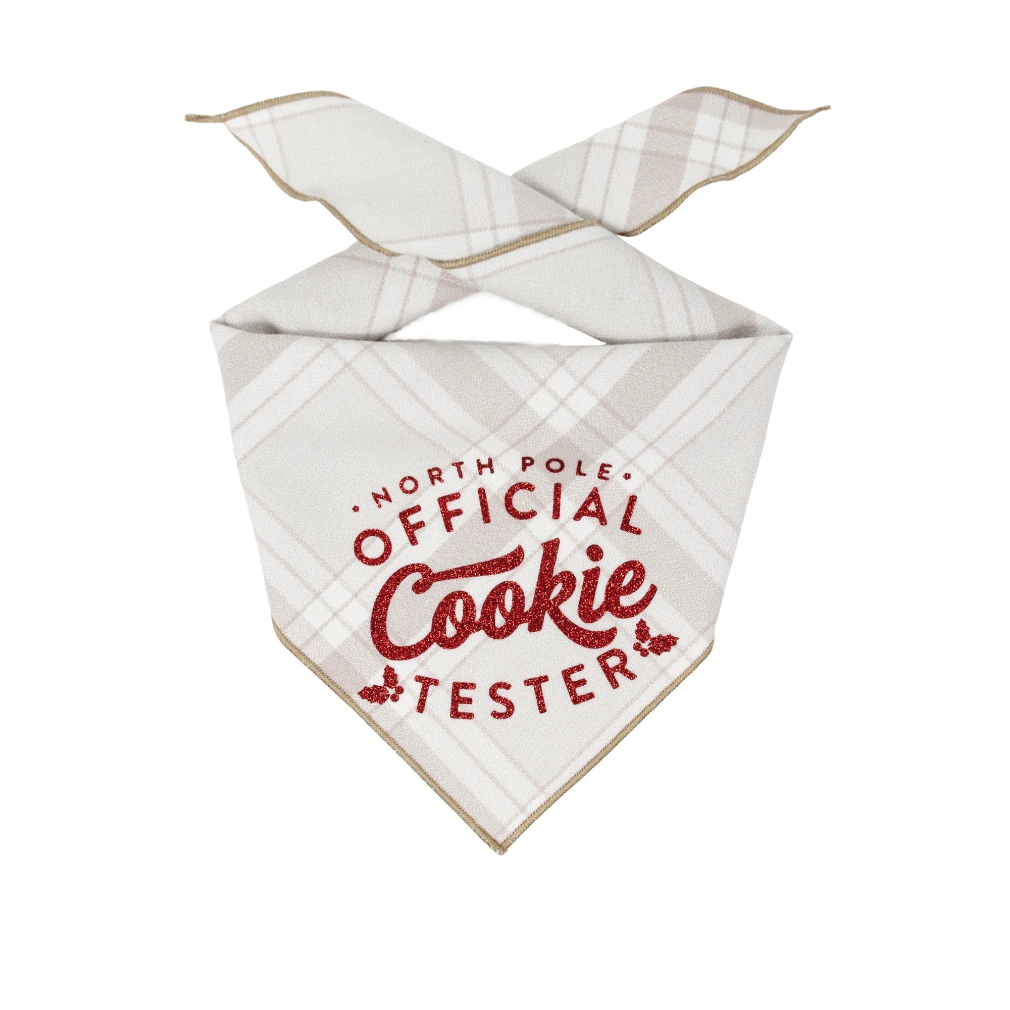 Cookie Tester Dog Bandana X-Large