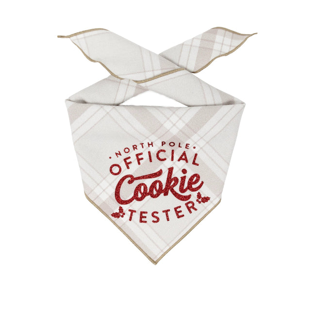 Cookie Tester Dog Bandana