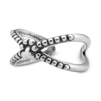 Sterling Silver Trendy Pup Ring