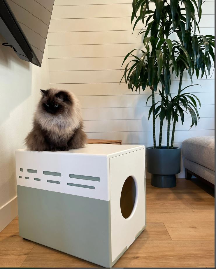 Custom Litter Box Enclosure for Cats HT Animal Supply