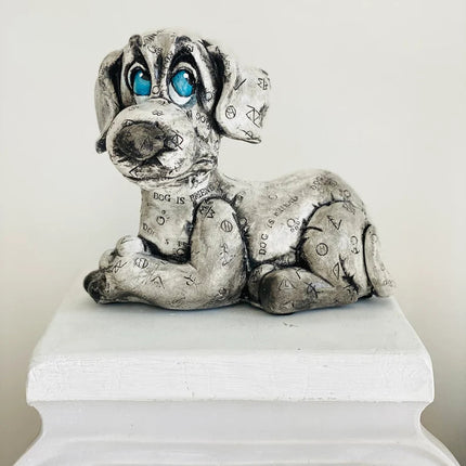 Cute Puppies Sculpture Set of 2