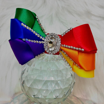 Custom Crystal Hair Bows for Dogs