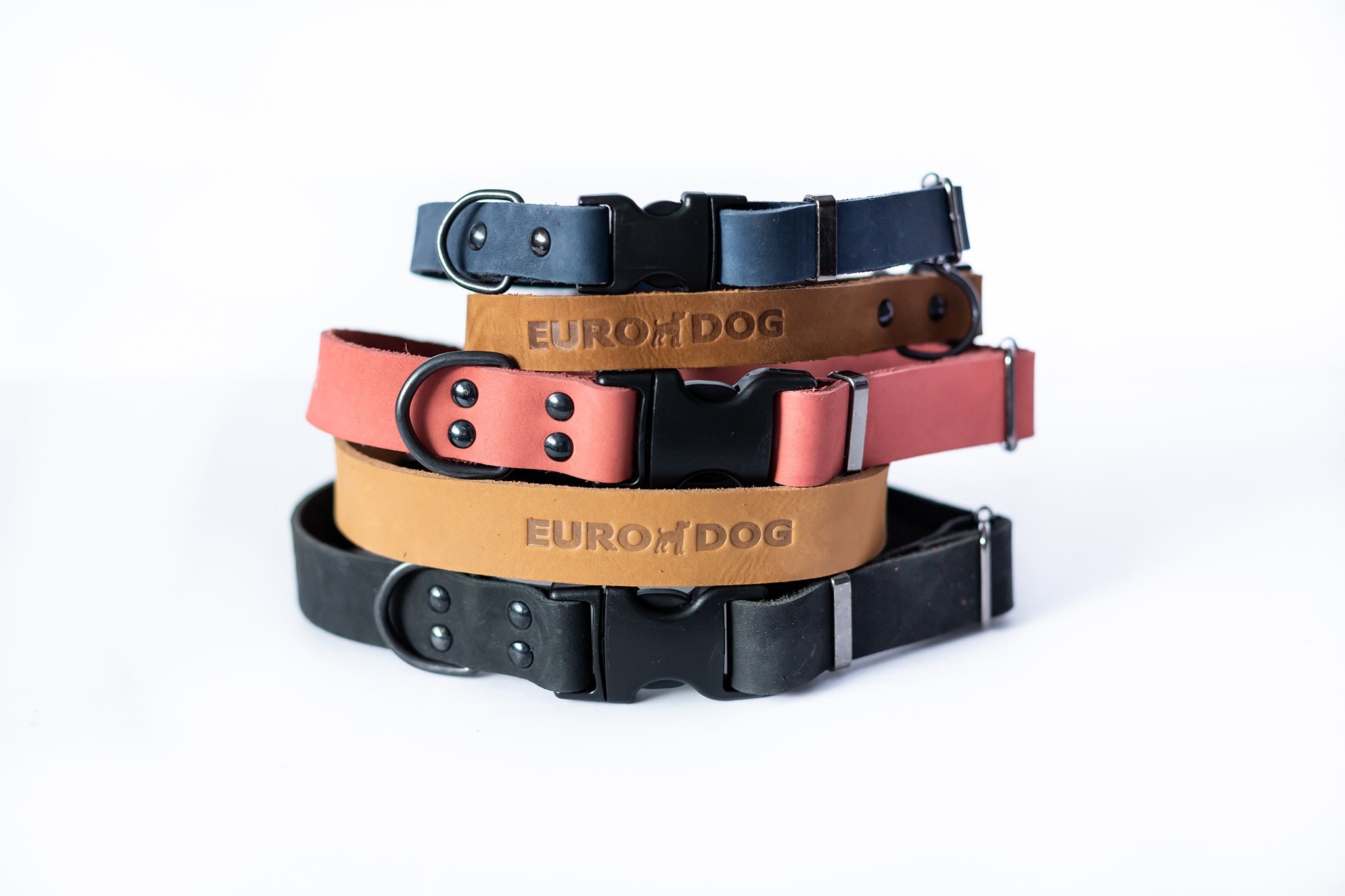 Sport Style Leather Dog Collar