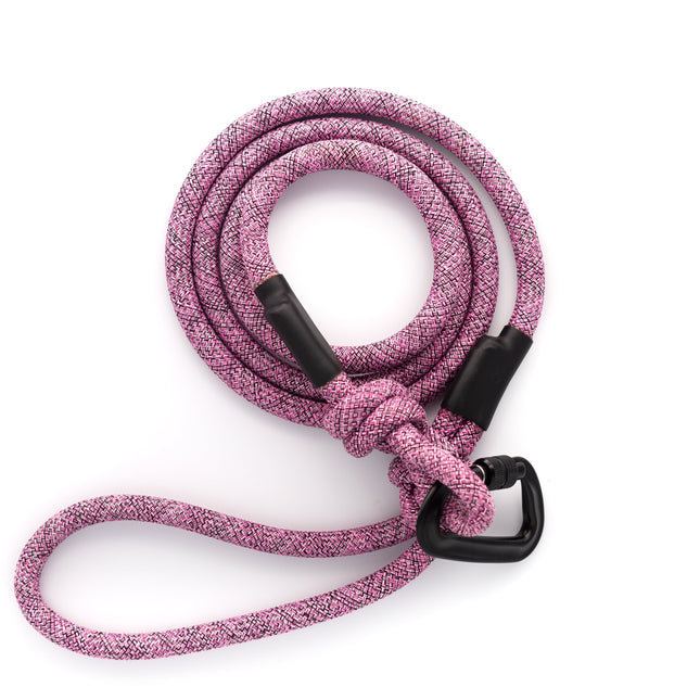 Adventure Style Mountain Blush Climbing Rope Dog Leash