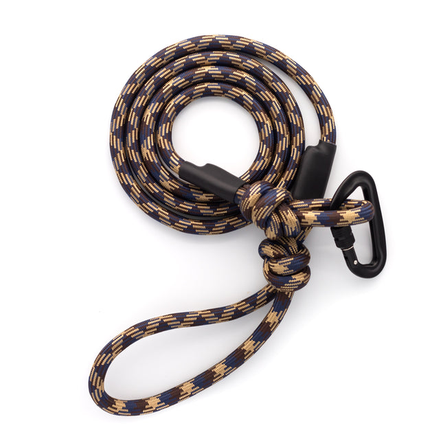 Adventure Style Mountain Argyle Climbing Rope Dog Leash