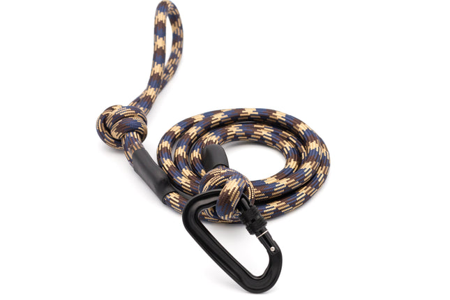 Adventure Style Mountain Argyle Climbing Rope Dog Leash