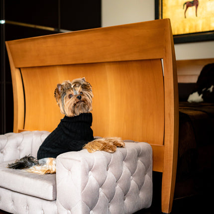 The Royal Luxury Pet Bed in Yellow