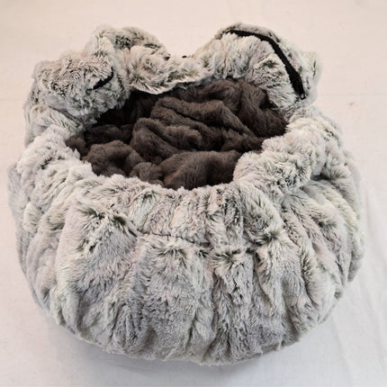 Silver Fox & Grey Mink Travel Bed/Blanket