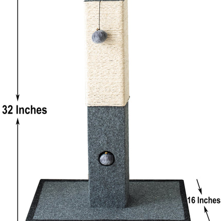 Natural Minimalist Cat Scratching Post