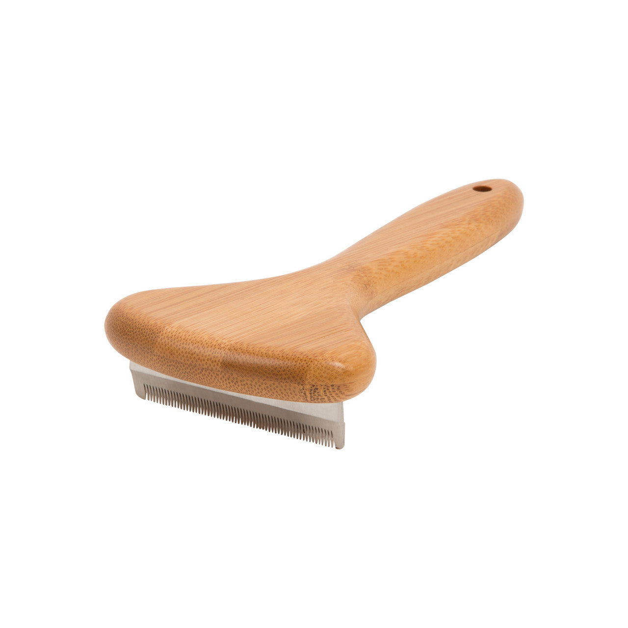 Natural Bamboo Deshedding Tool: Dogs & Cats