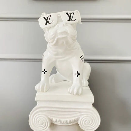 Designer Luxury Design Bulldog-Black & White