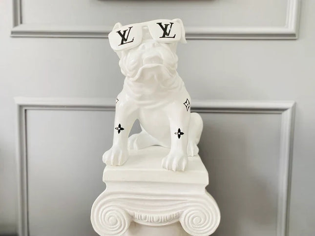 Designer Luxury Design Bulldog-Black & White