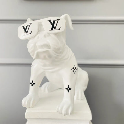 Designer Luxury Design Bulldog-Black & White