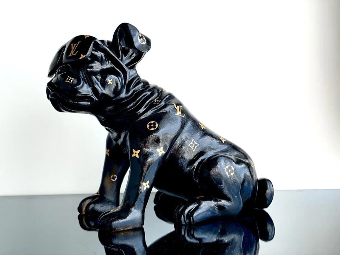 Designer Luxury Design Bulldog in Black HT Animal Supply