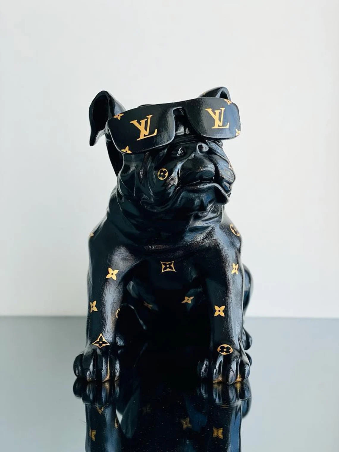 Designer Luxury Design Bulldog in Black HT Animal Supply