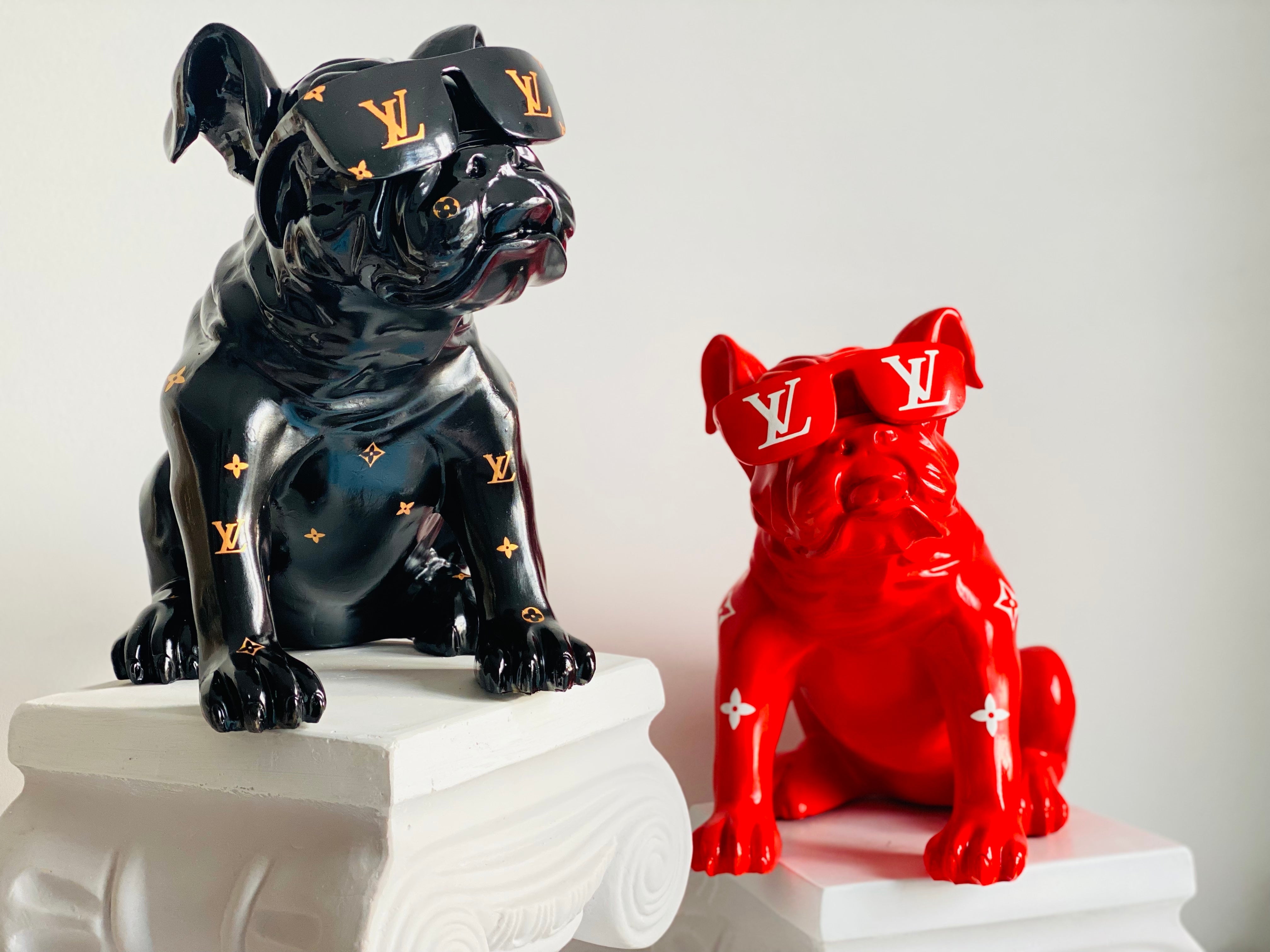 Designer Luxury Design Bulldog in Black