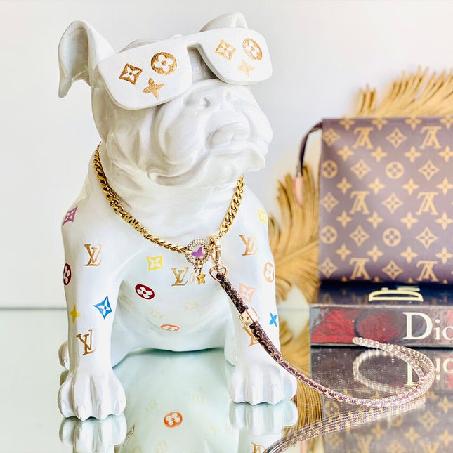 Designer Luxury Design Bulldog in White