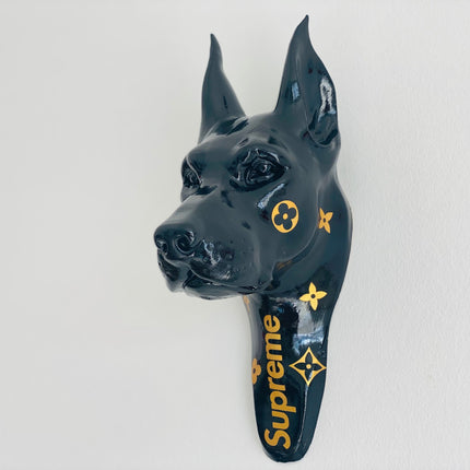 Designer Luxury Doberman in Black