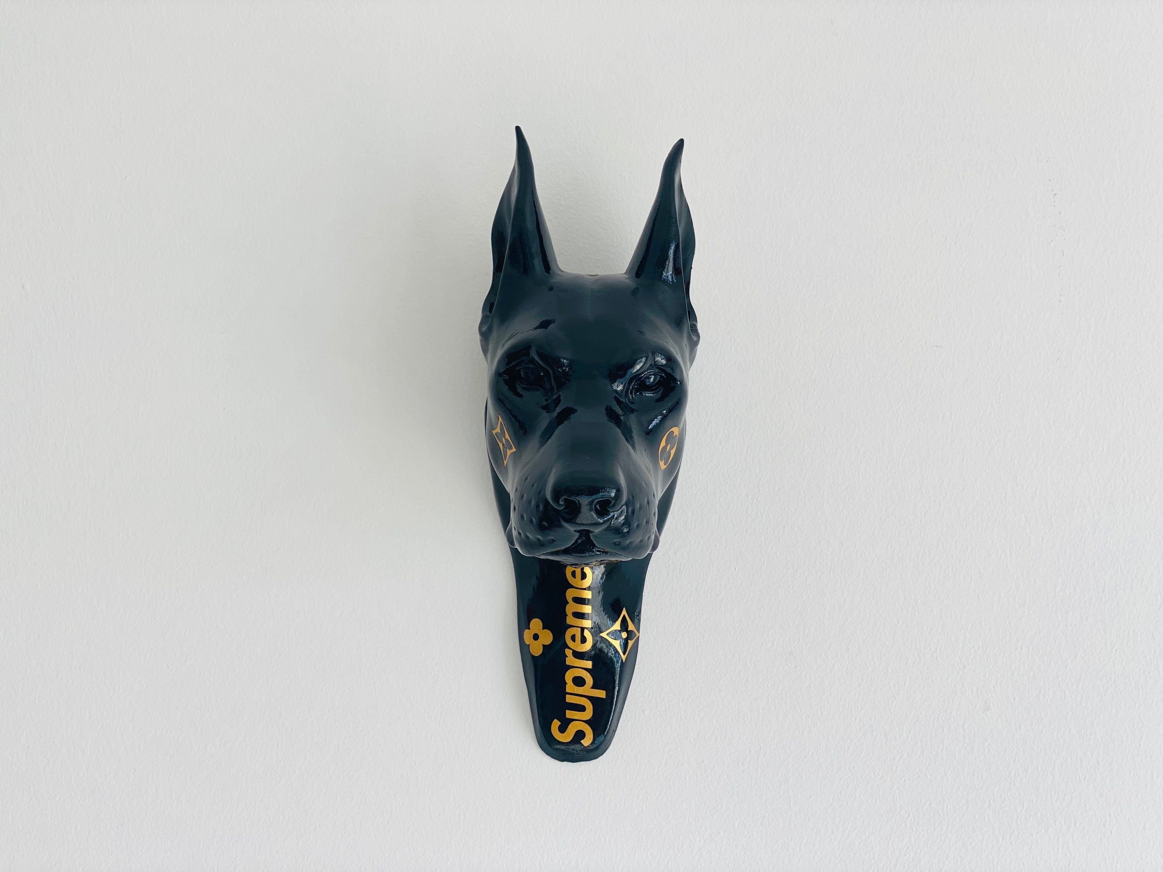 Designer Luxury Doberman in Black