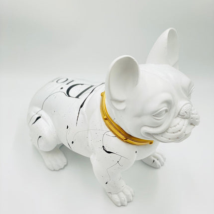 Designer Luxury French Bulldog Statue