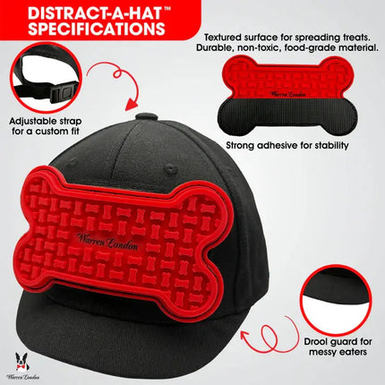 Distract-A-Hat ™ The Dog Lick Hat