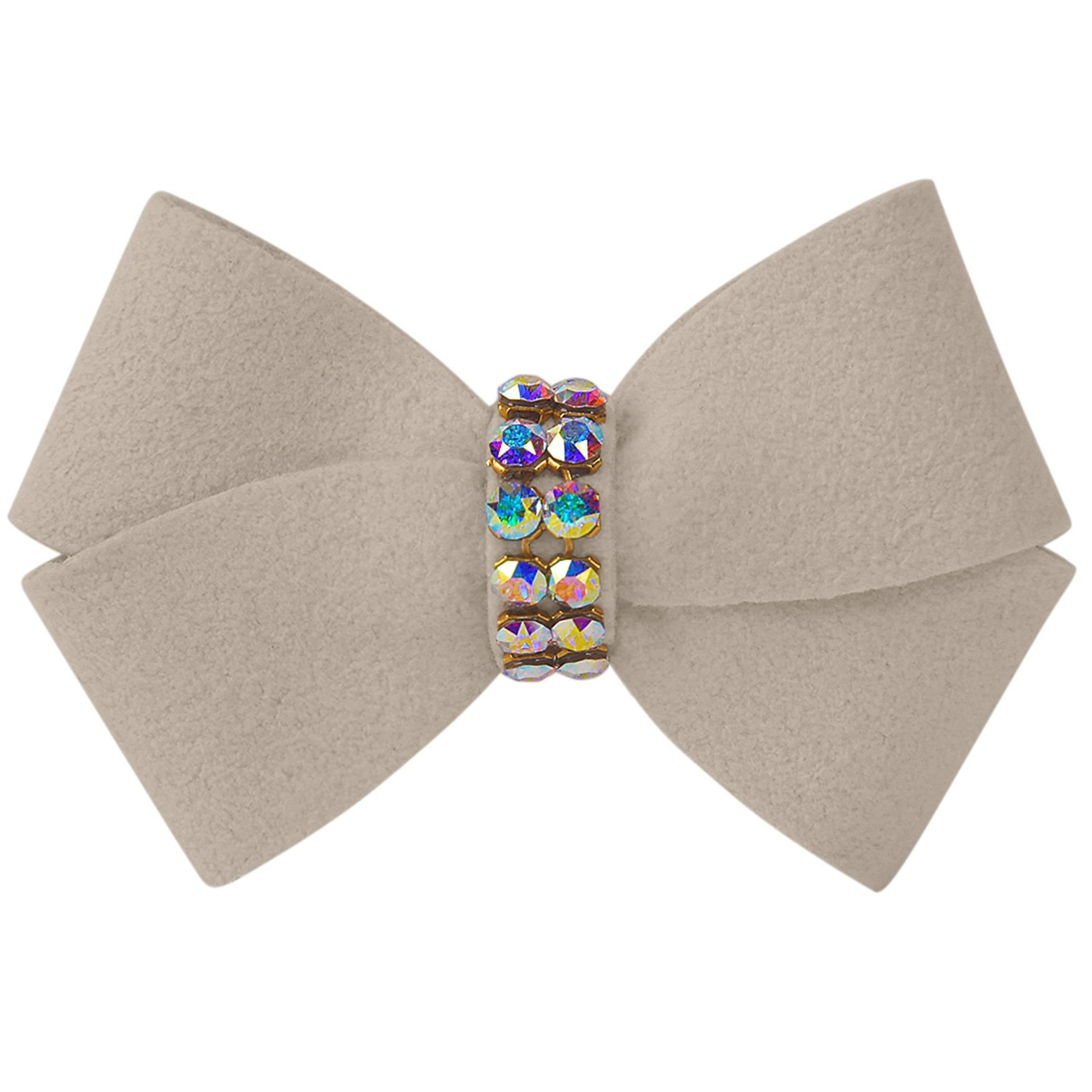 Nouveau Bow Hair Bow with Aurora Borealis Giltmore Doe