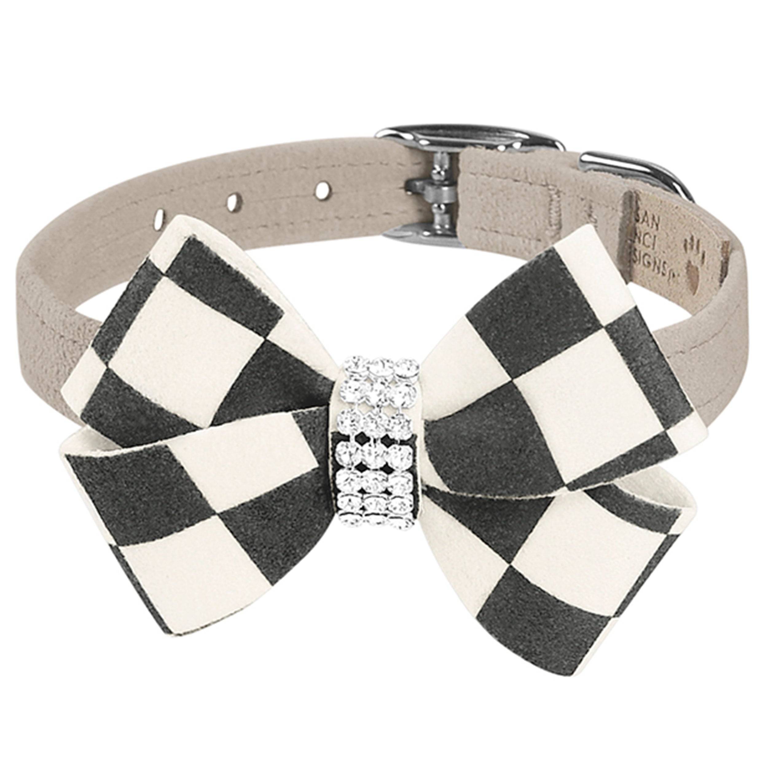 Windsor Check Nouveau Bow Collar Doe