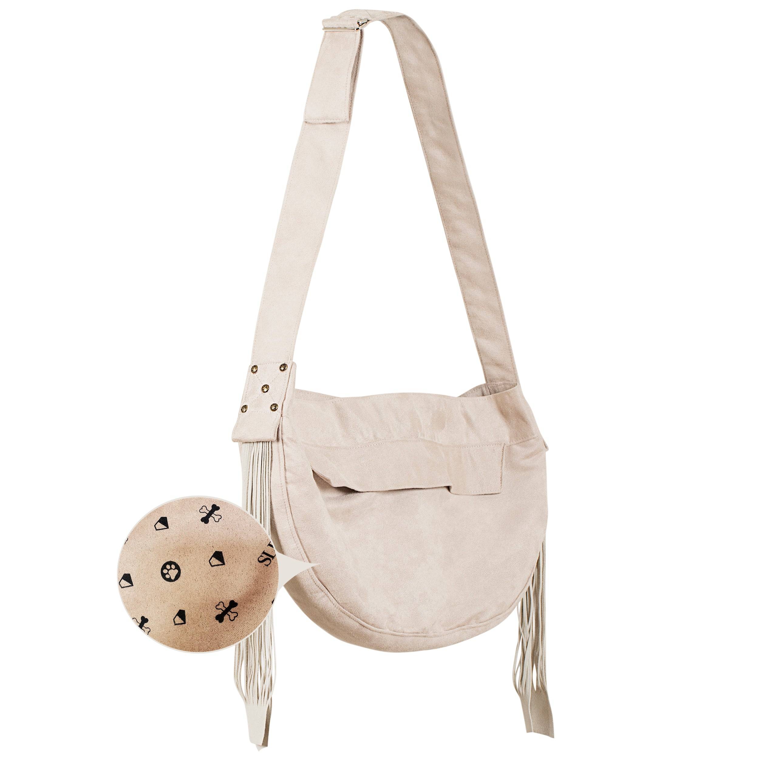 Doe Cuddle Carrier with Summer Print Liner 1 Fawn Summer Liner