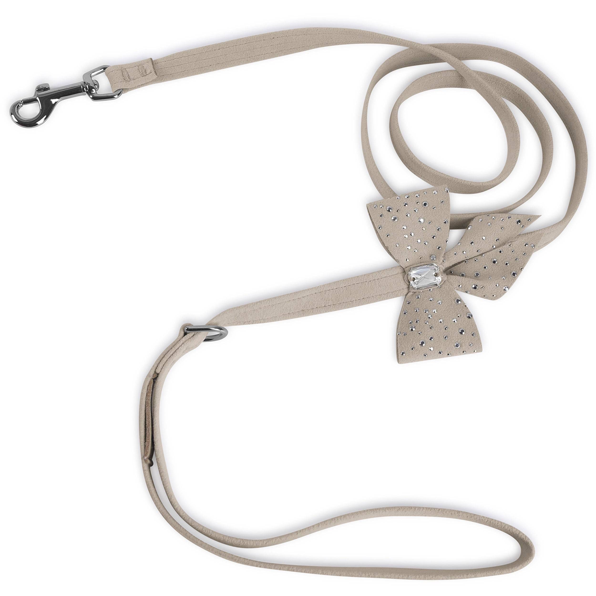 Silver Stardust Tail Bow Leash Doe