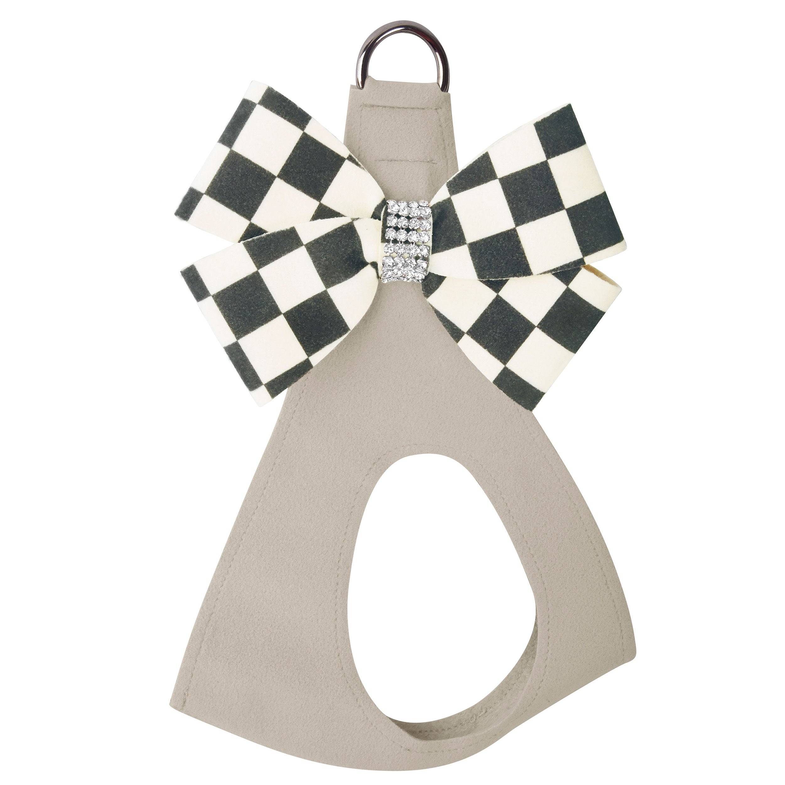 Windsor Check Nouveau Bow Step In Harness- Classic Neutrals Doe