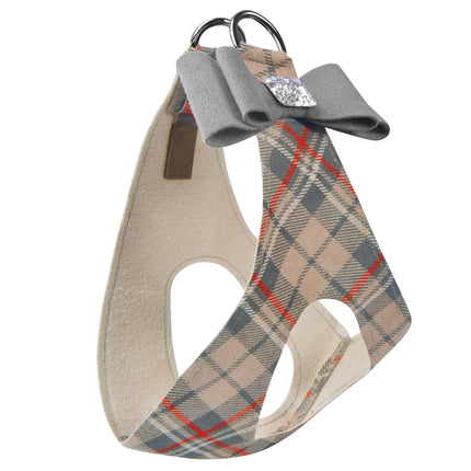 Scotty Plaid Platinum Big Bow Step In Harness