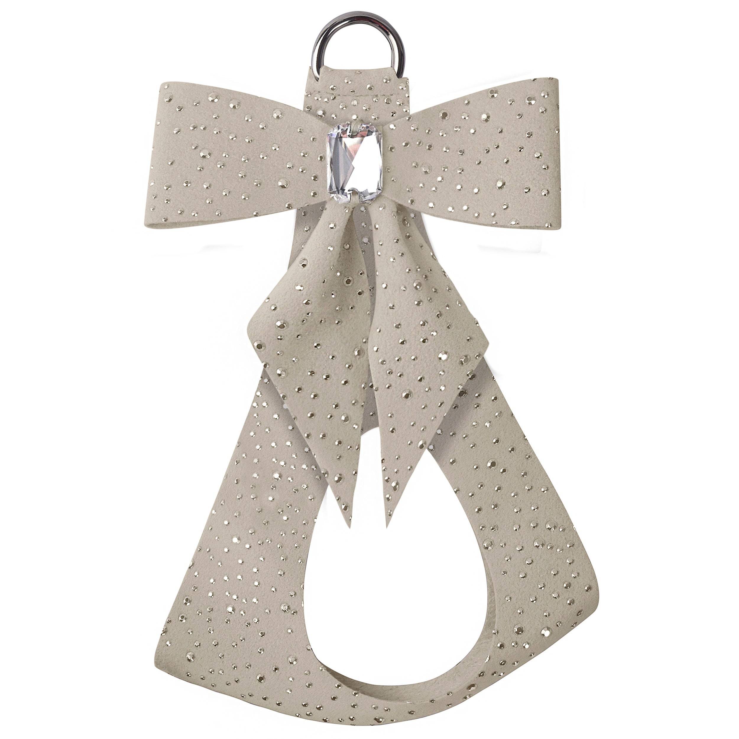 Silver Stardust Tail Bow Step In Harness-Classic Neutrals Doe