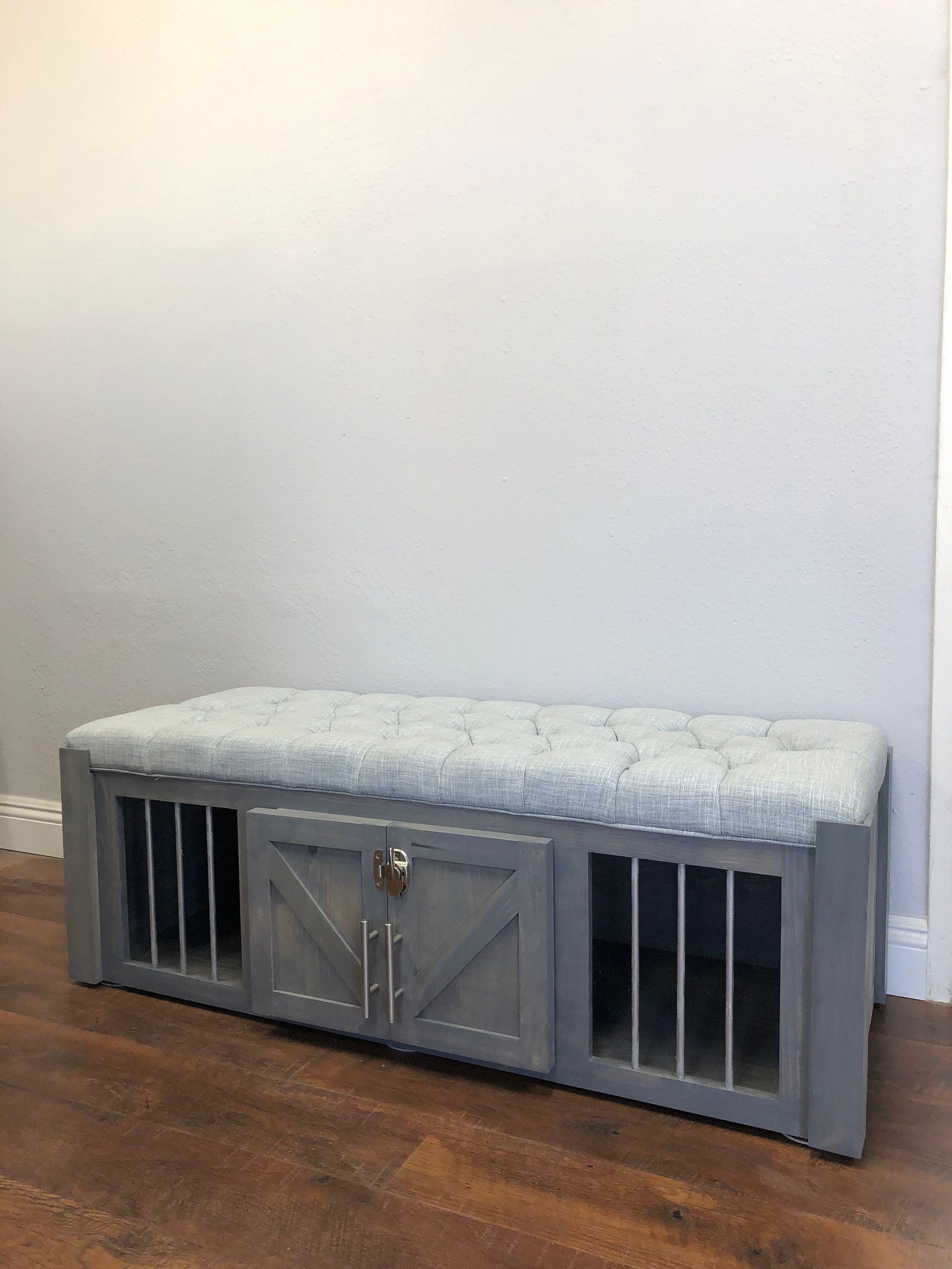 Dog Crate Ottoman Kennel HT Animal Supply