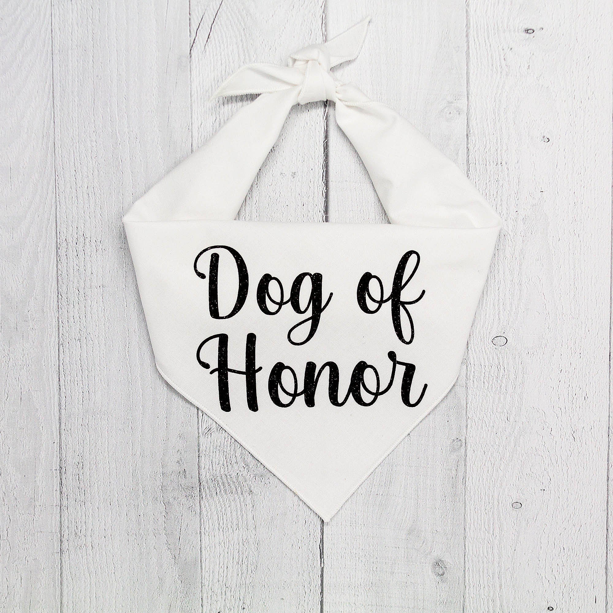 Dog of Honor Wedding Bandana X-Large