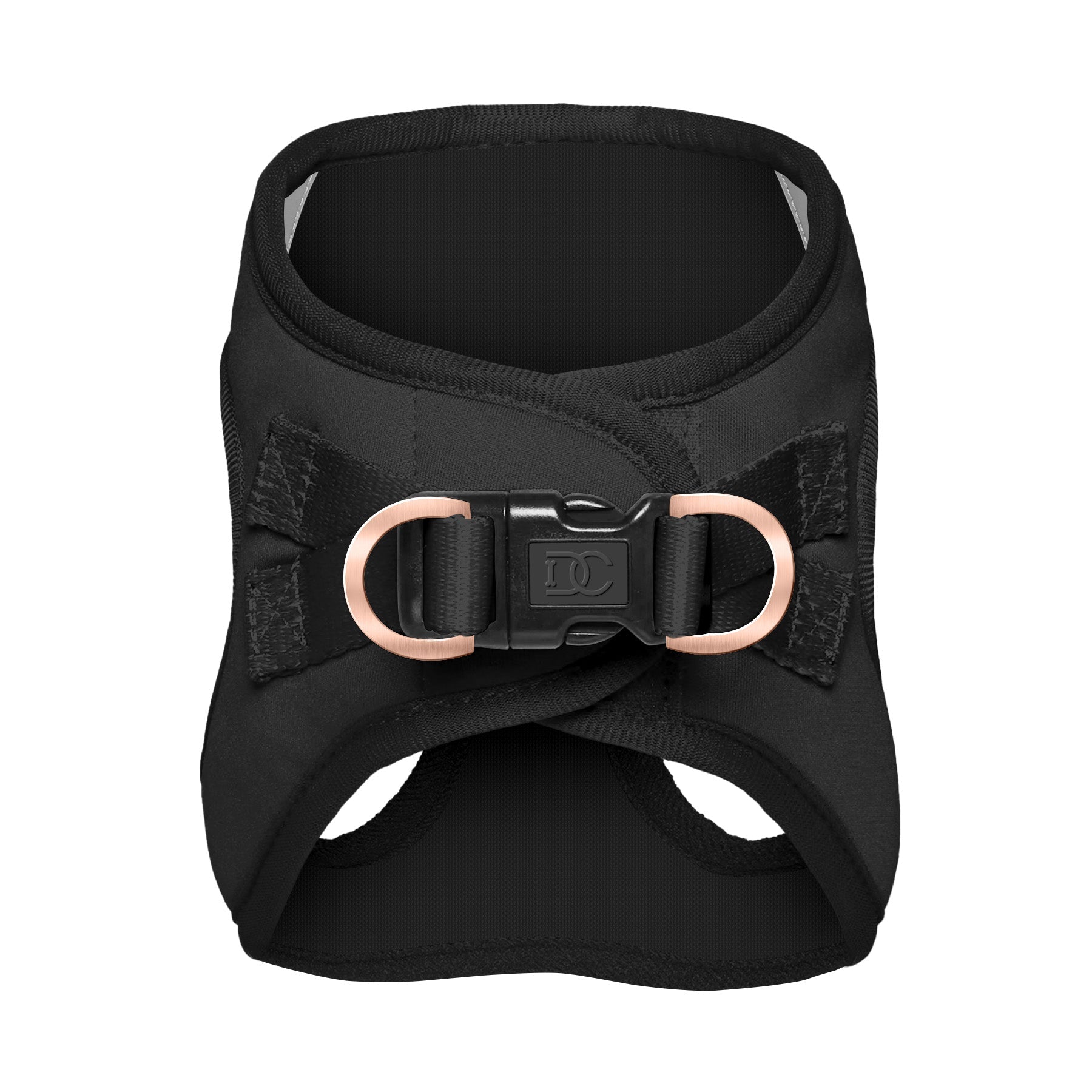 Luxe No-Pull Step-In Dog Harness - Black