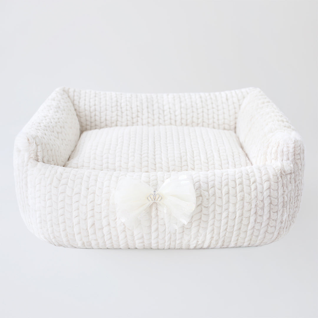 Dolce Dog Bed Ivory