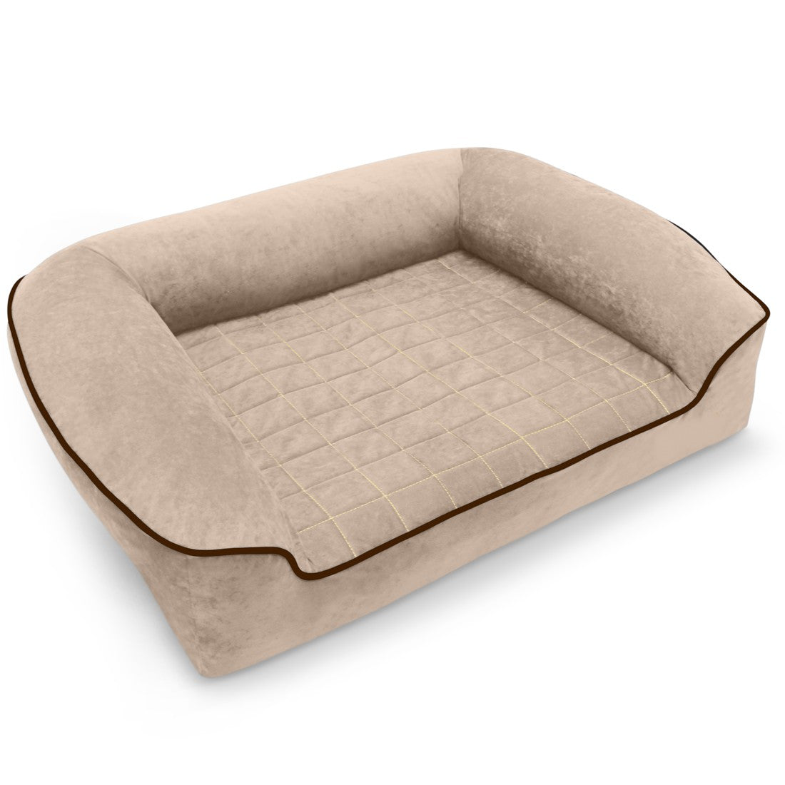 Romeo Orthopedic Dog Bed Champagne Beige