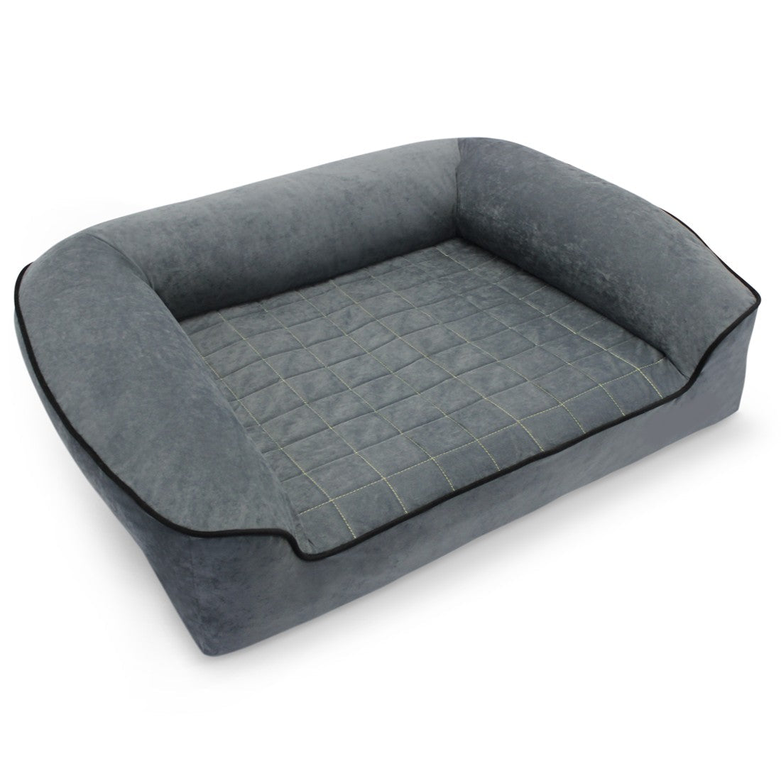 Romeo Orthopedic Dog Bed Gray