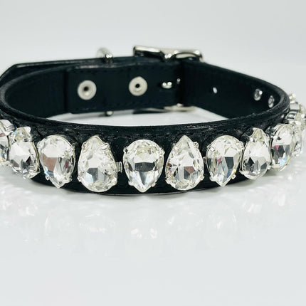 Easy Liz Dog Collar in Crystal