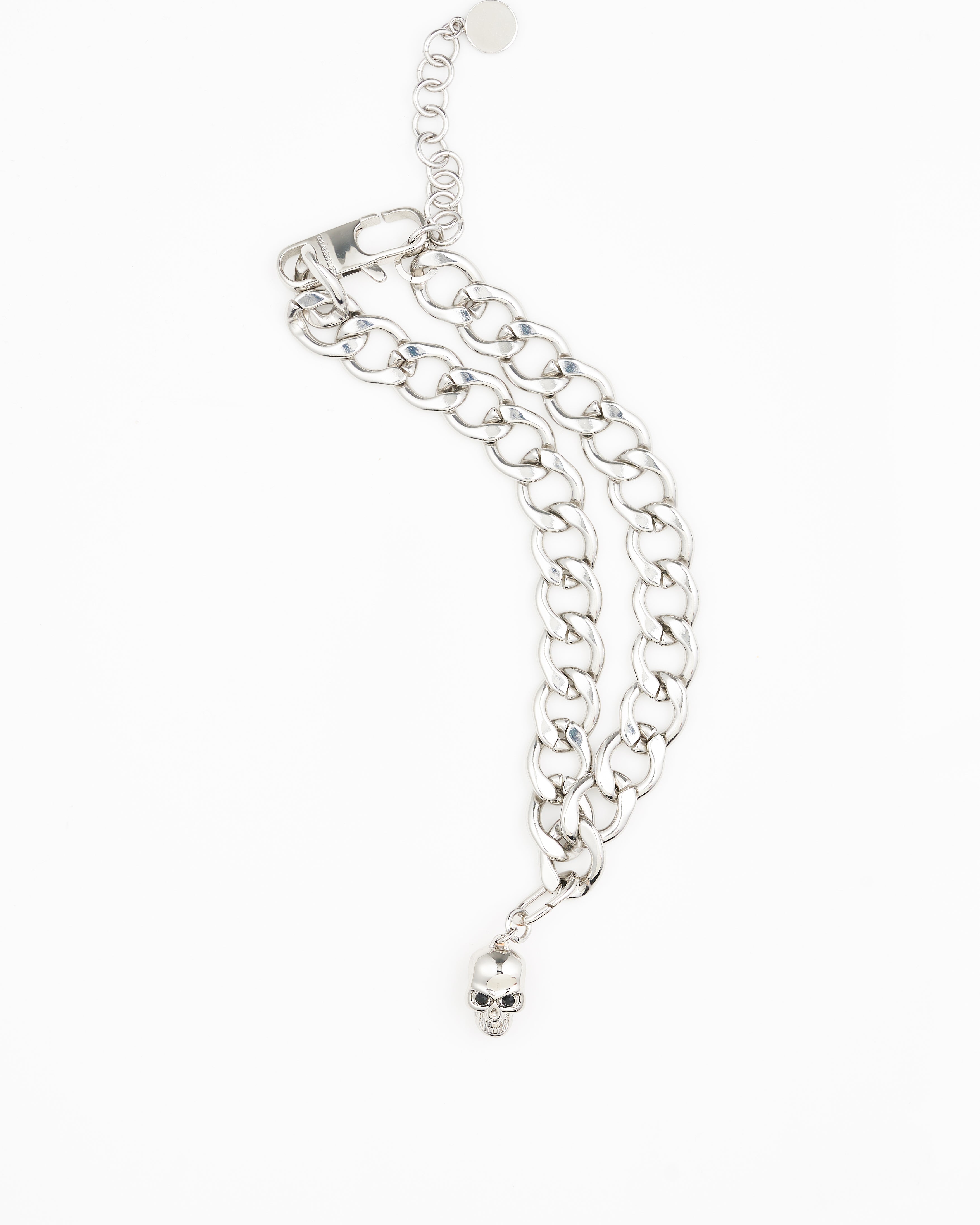 El Diablo Necklace Rhodium