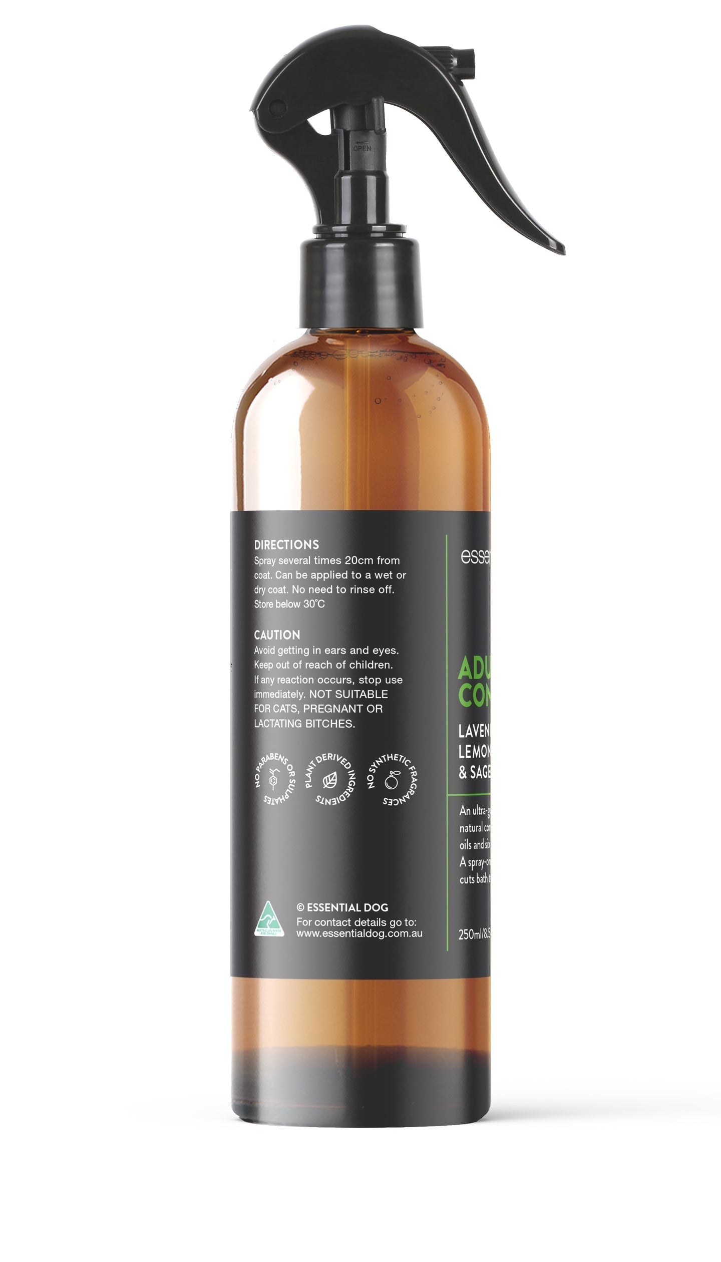 Essential Dog Adult/Puppy Conditioner (Lavender, Lemon Peel & Sage) 500ml