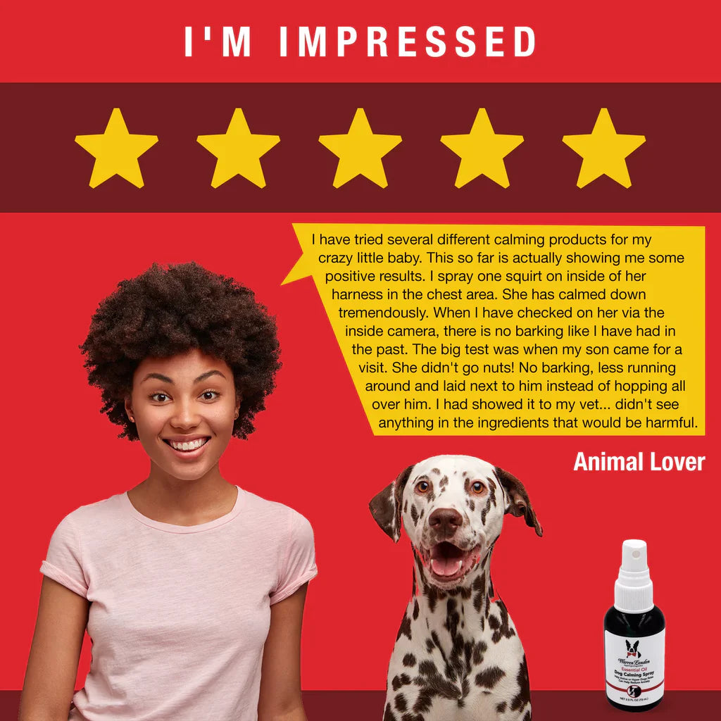 Essential Oil Dog Calming Spray by Warren London