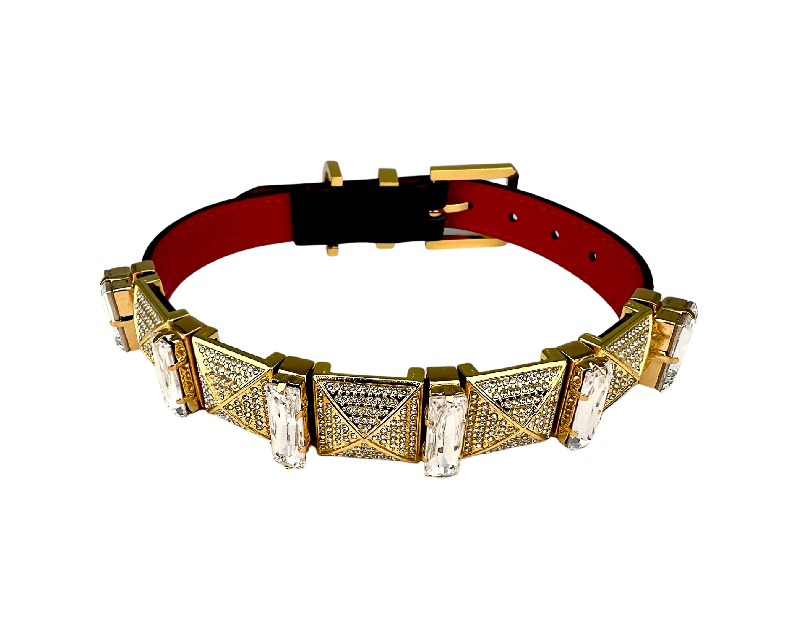 CRYSTALLINE DELUXE COLLAR GOLD