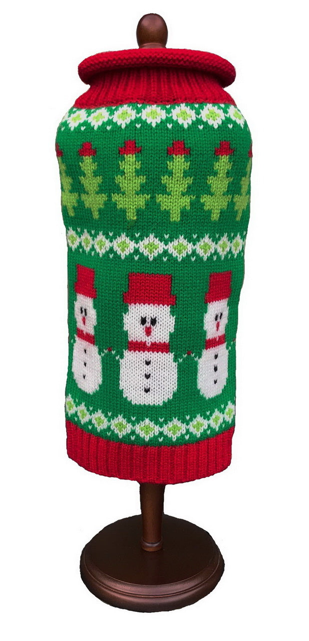 Fair Isle Snowmen