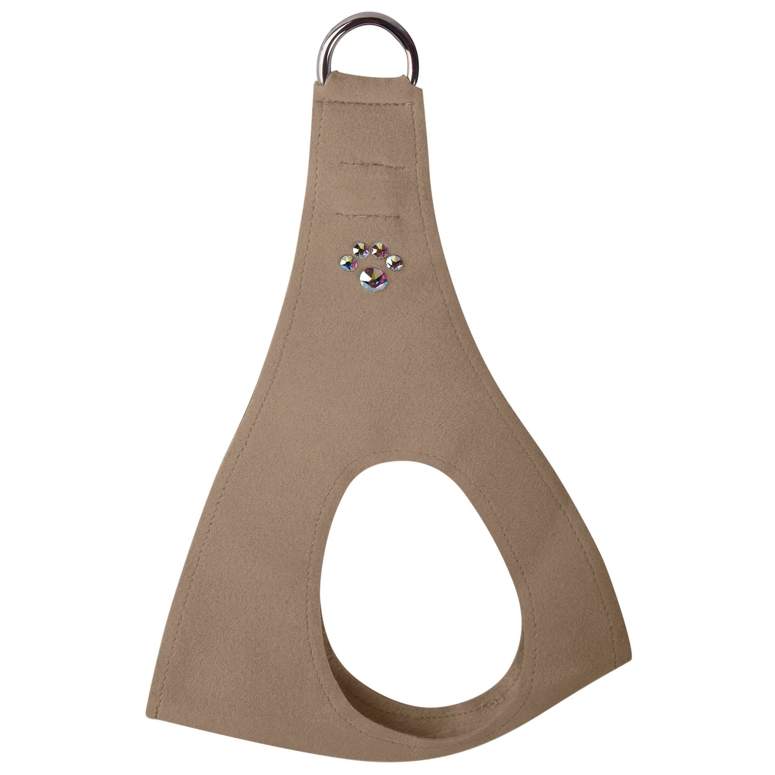 Crystal Paws Step In Harness-Classic neutrals Fawn