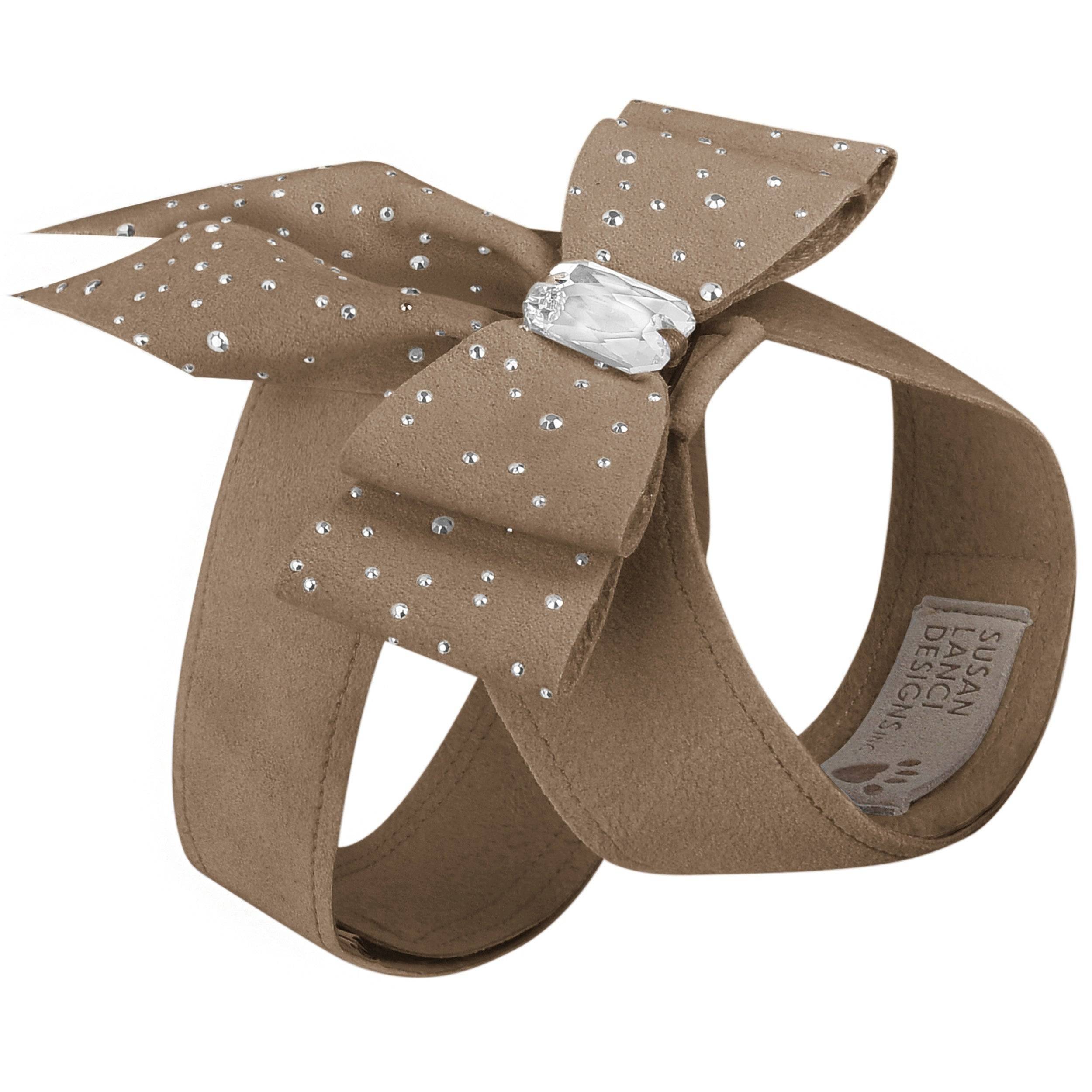 Silver Stardust Double Tail Bow Tinkie Harness Fawn