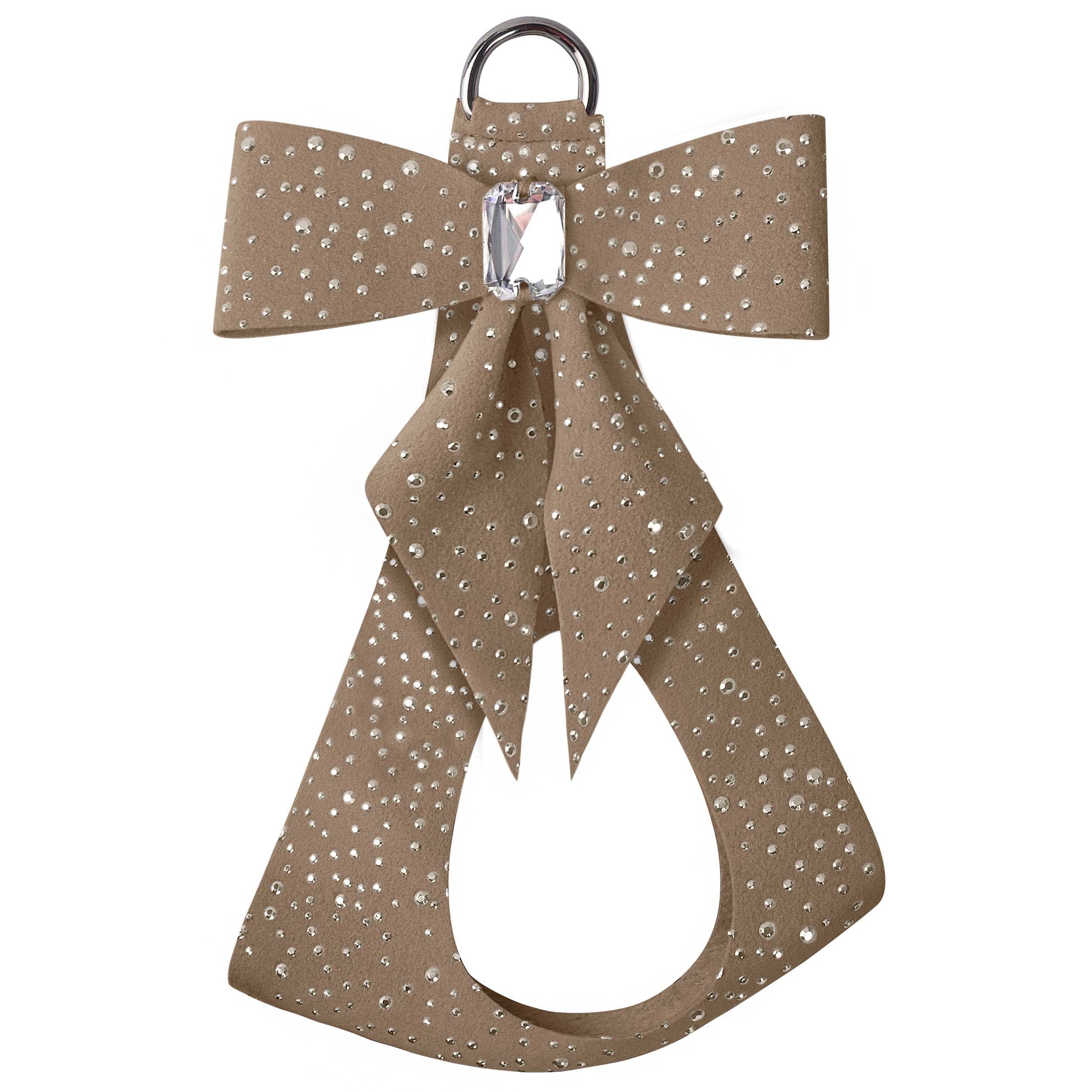 Silver Stardust Tail Bow Step In Harness-Classic Neutrals Fawn