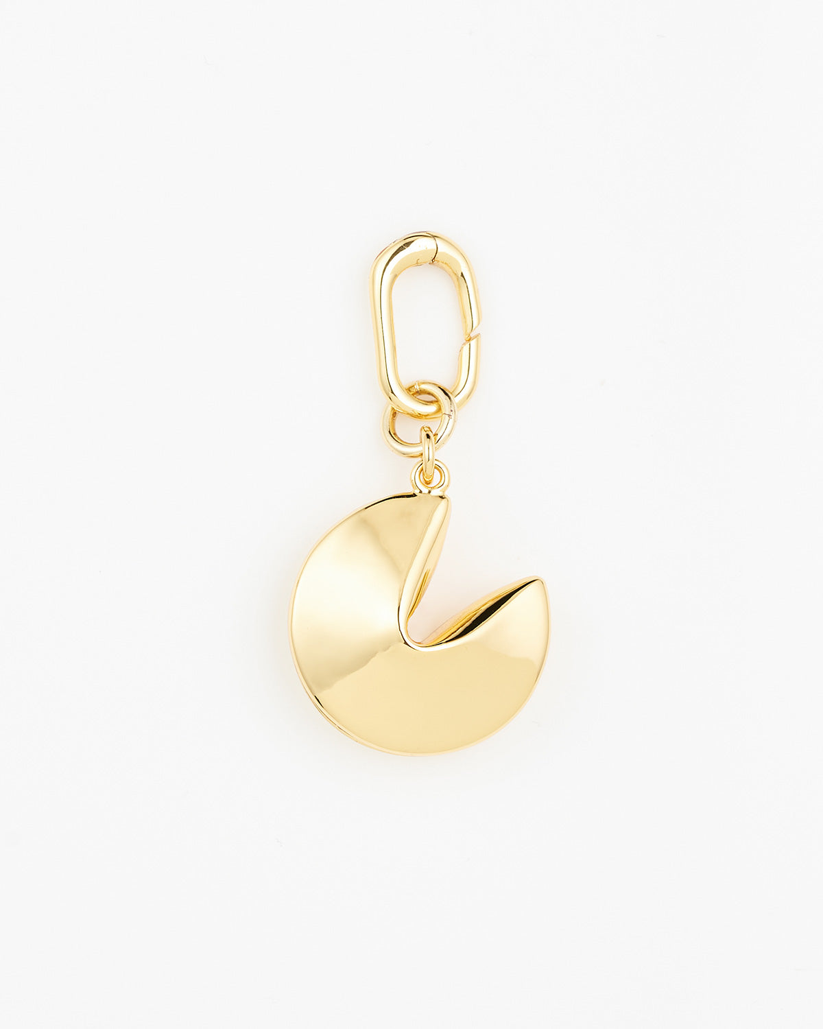 Fortune Cookie Charm Gold