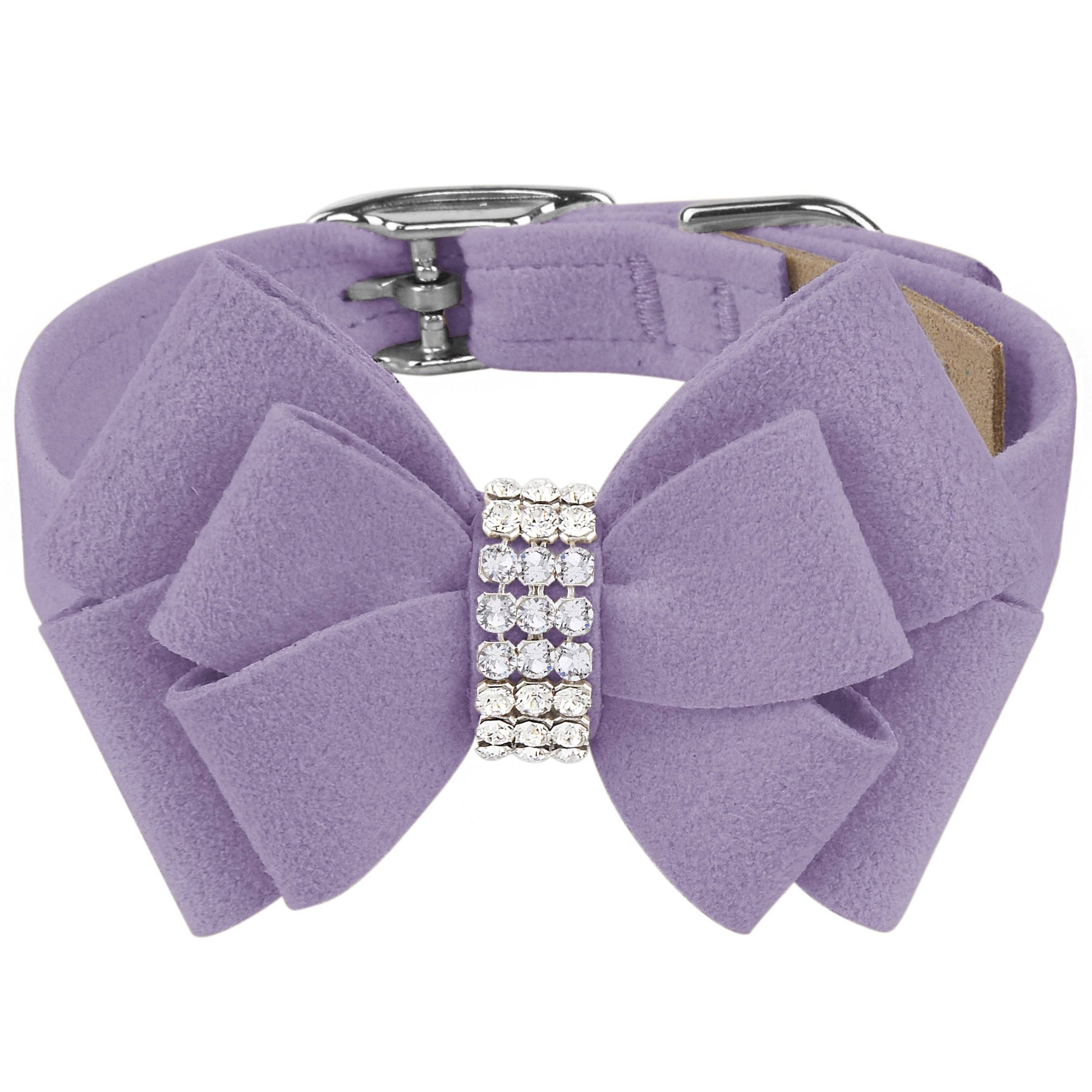 Double Nouveau Bow Collar French Lavender