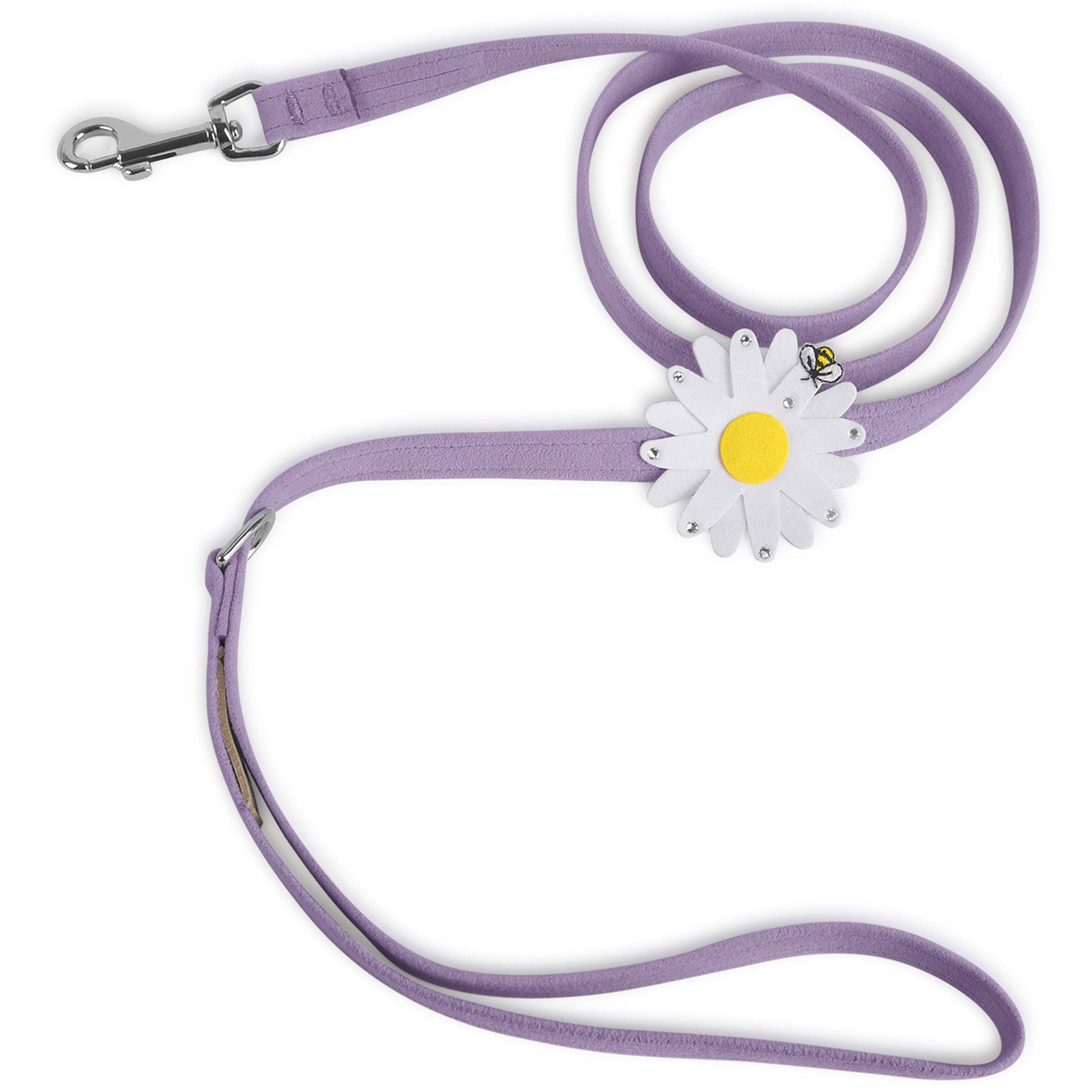 Large Daisy Leash French Lavender